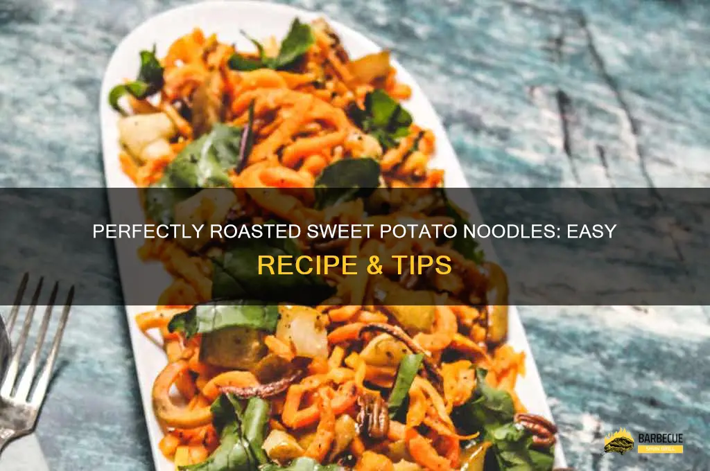 Achieve Perfectly Crispy Roasted Sweet Potato Noodles at Home